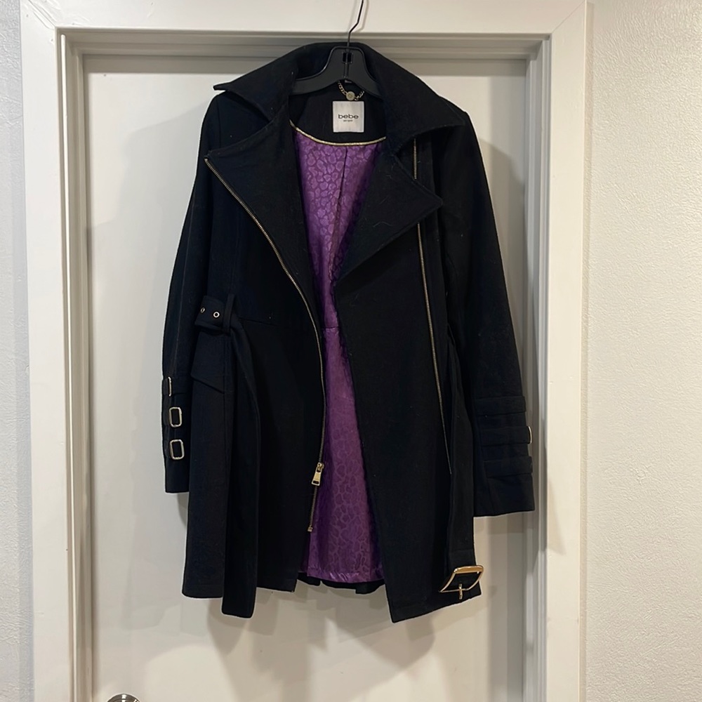 Bebe Coat in Black - Small Petite